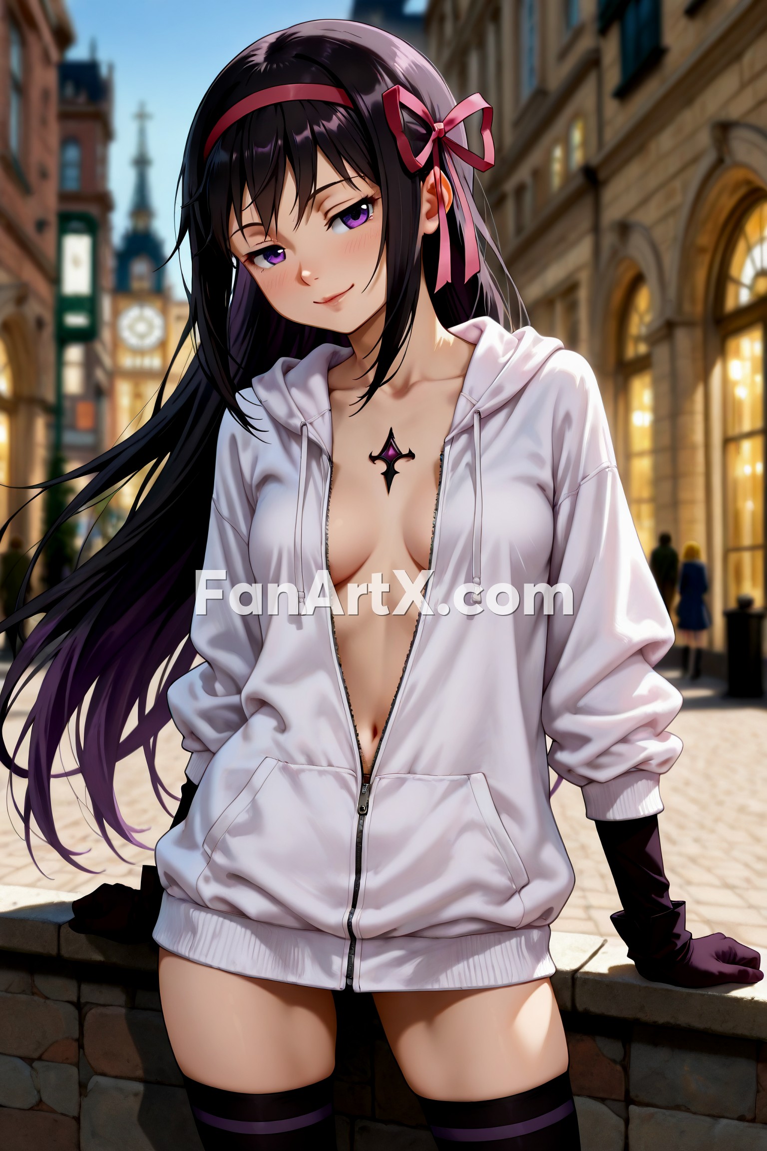 Akemi Homura Puella Magi Madoka Magica Fanart 9371222